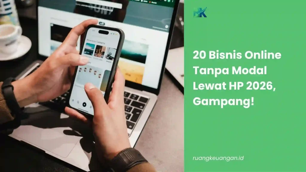 Bisnis Online Tanpa Modal Lewat HP