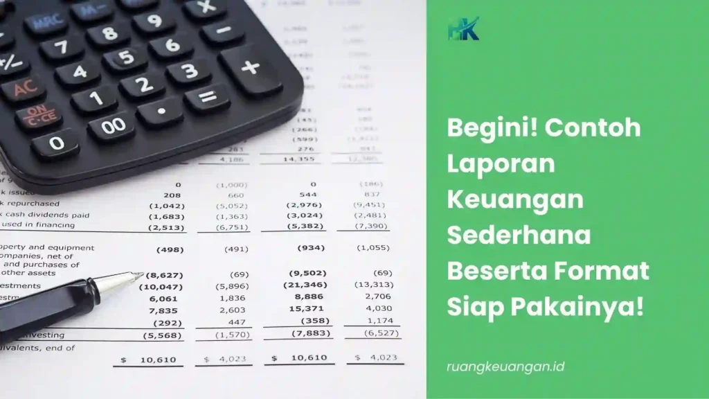 Contoh Laporan Keuangan Sederhana