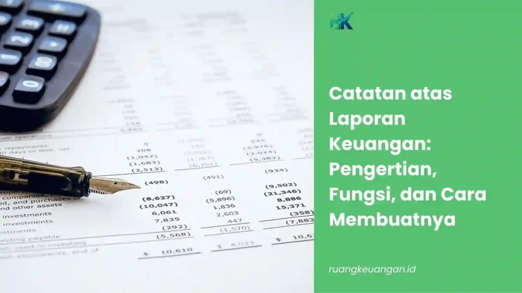 Catatan atas Laporan Keuangan