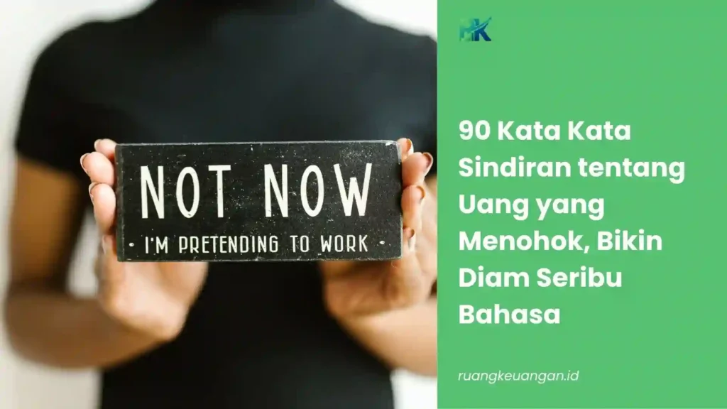 kata kata sindiran tentang uang